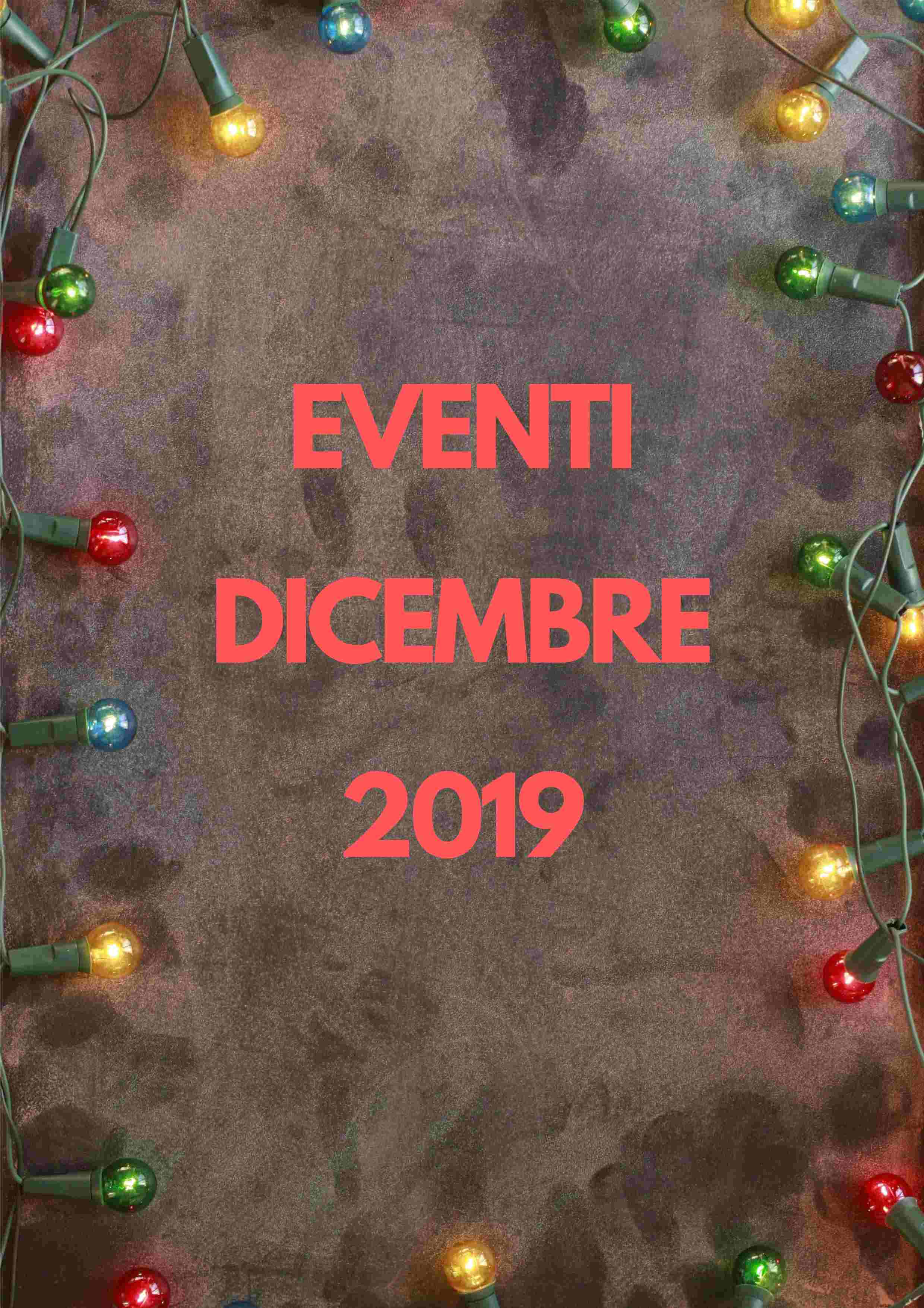 Eventi 2019 dicembre