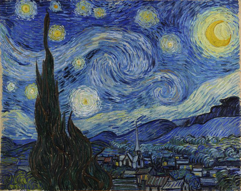 cielo stellato van gogh